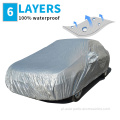Luksusowa ochrona przed promieniowaniem UV dobrze dopasowana okładka samochodu na zewnątrz